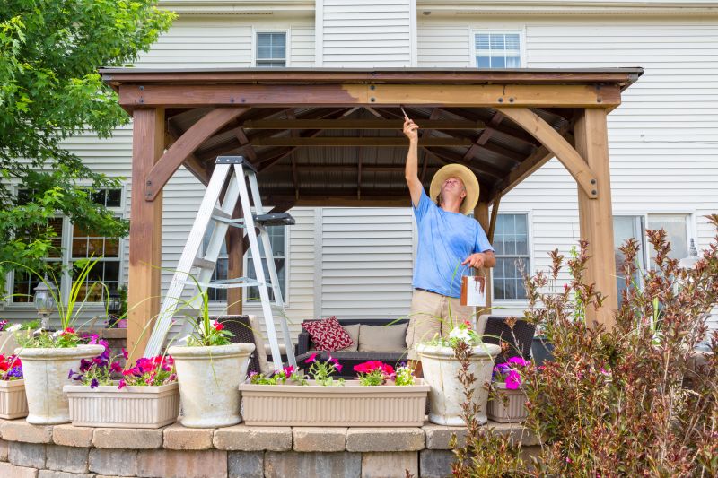 Garage Pergola Installation