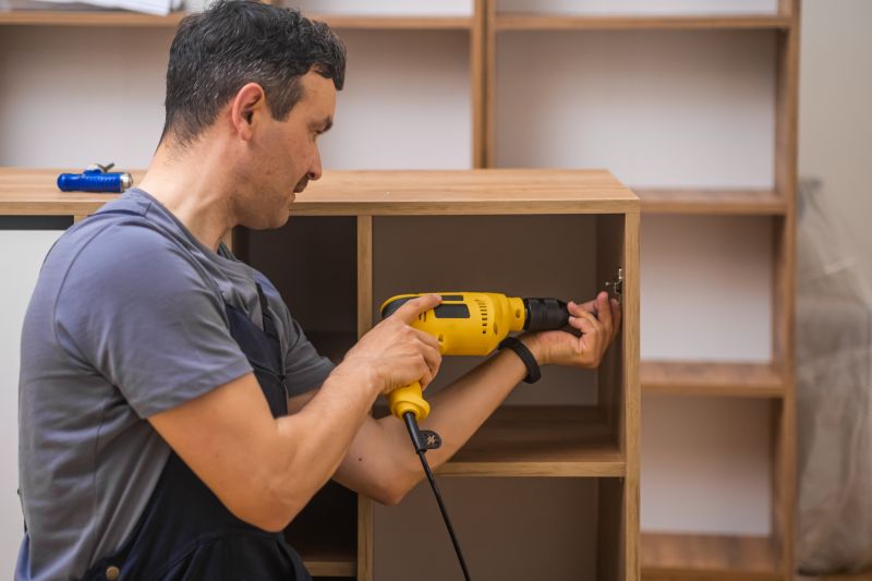 Custom Bookcase Installation in Frederick, MD