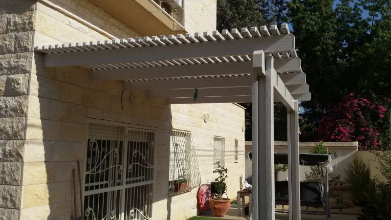 Garage Pergola Installation